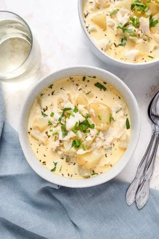 Creamy Mackerel Chowder with Potatoes