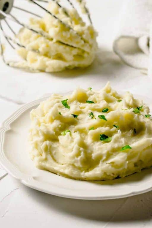 Creamy Mashed Potatoes Using KitchenAid Mixer