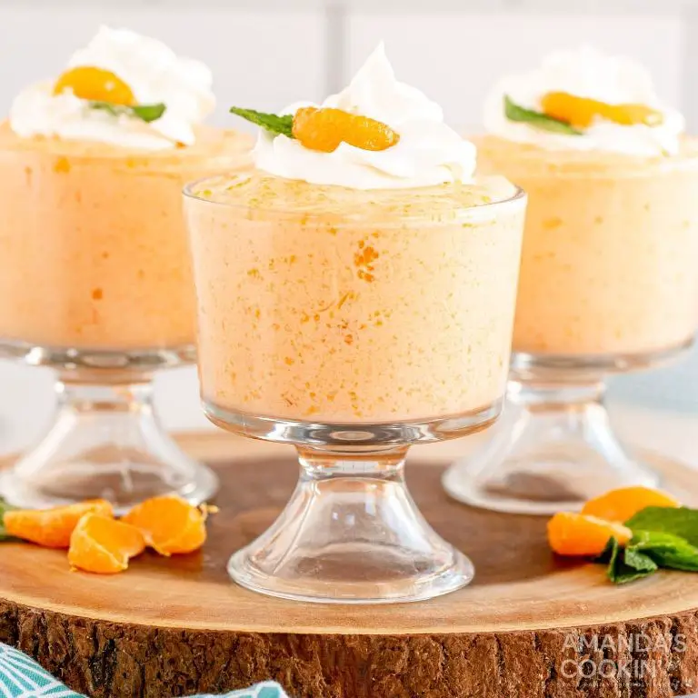 Creamy Orange Jello Mousse