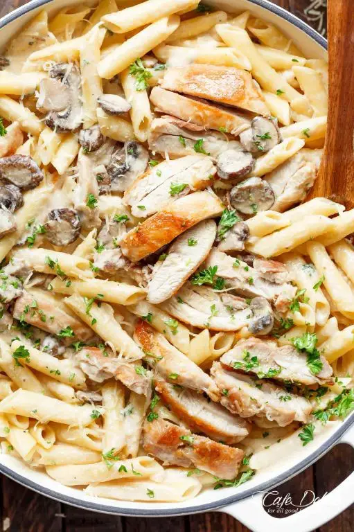 Creamy Parmesan Chicken Alfredo