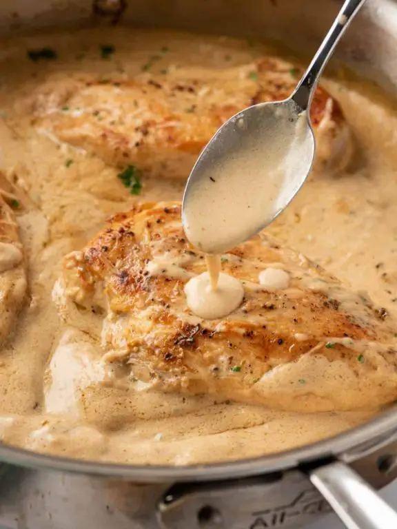 Creamy Parmesan Chicken Gravy