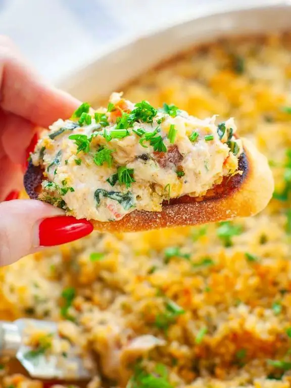 Creamy Smoked Salmon and Spinach Dip
