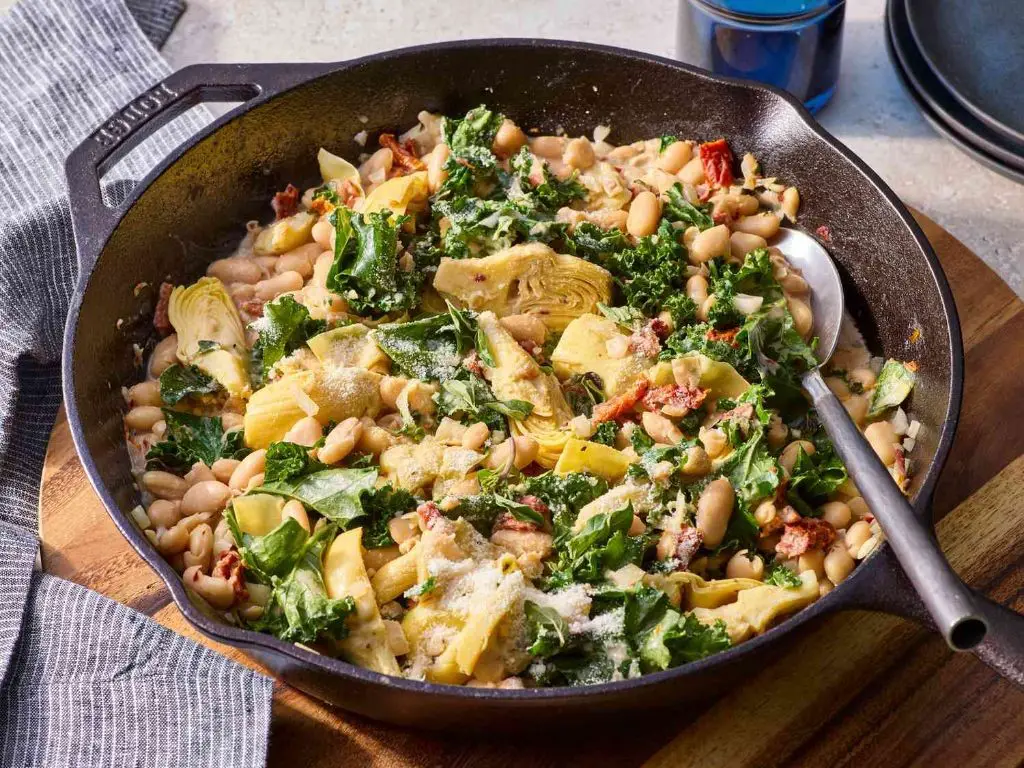 Creamy Tuscan Beef Skillet