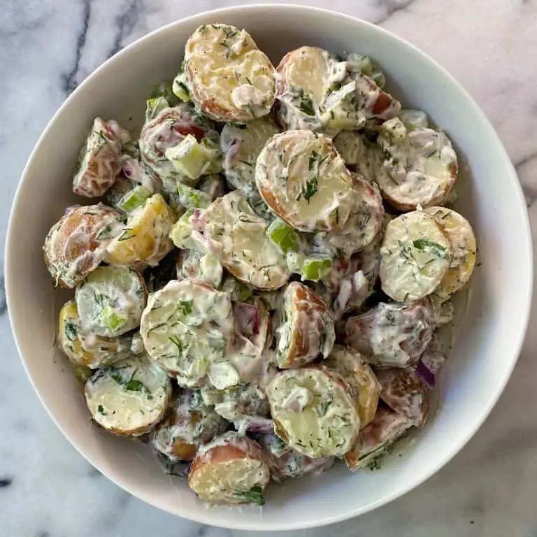 Creamy gluten-free potato salad