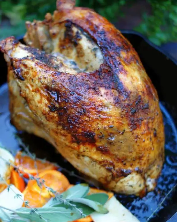 Creole Seasoned Turkey with Hot Sauce Glaze