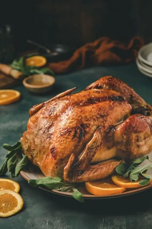 Creole Spiced Turkey with Bourbon Glaze