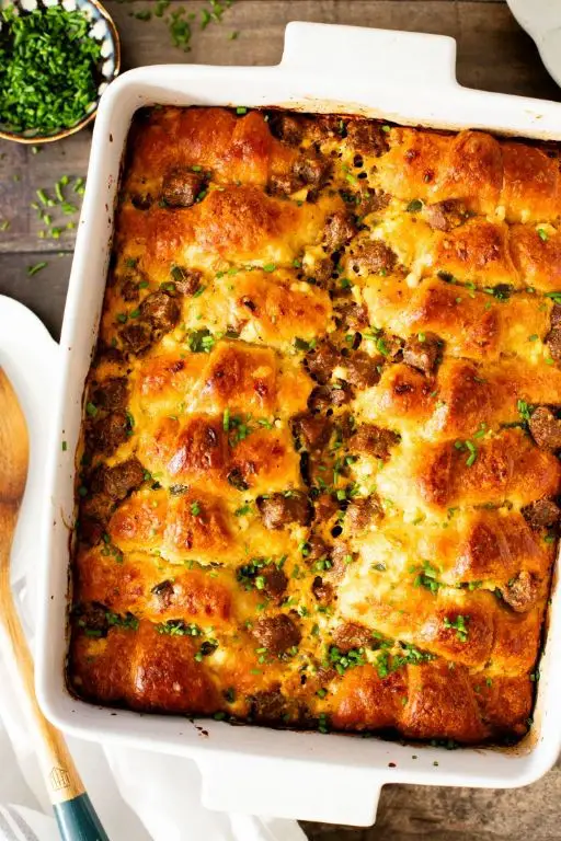 Crescent Roll Breakfast Casserole