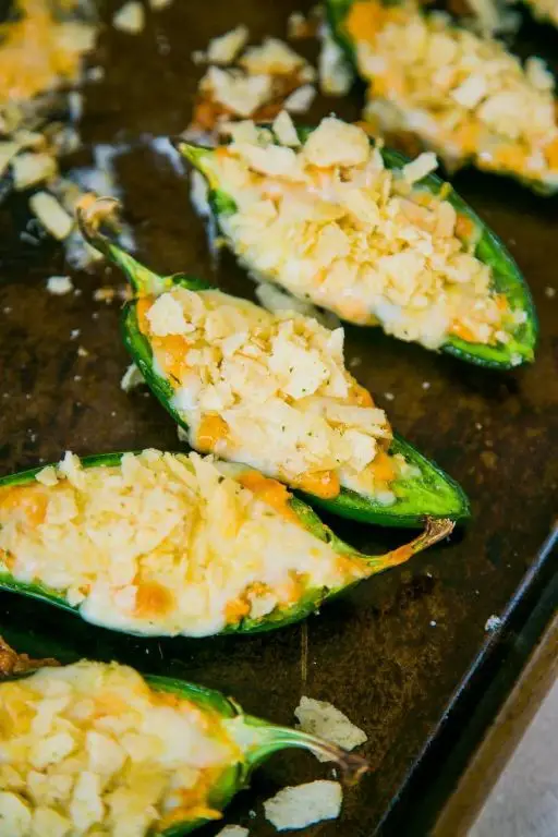 Cricket and Cheese Stuffed Jalapeños