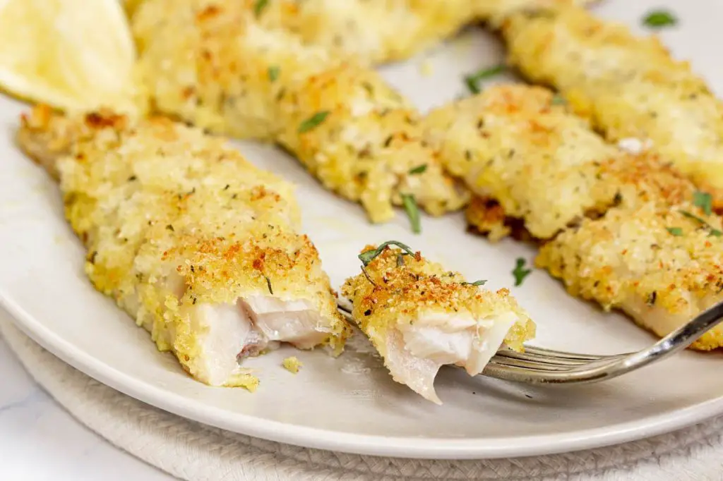 Crispy Baked Perch with Herbs