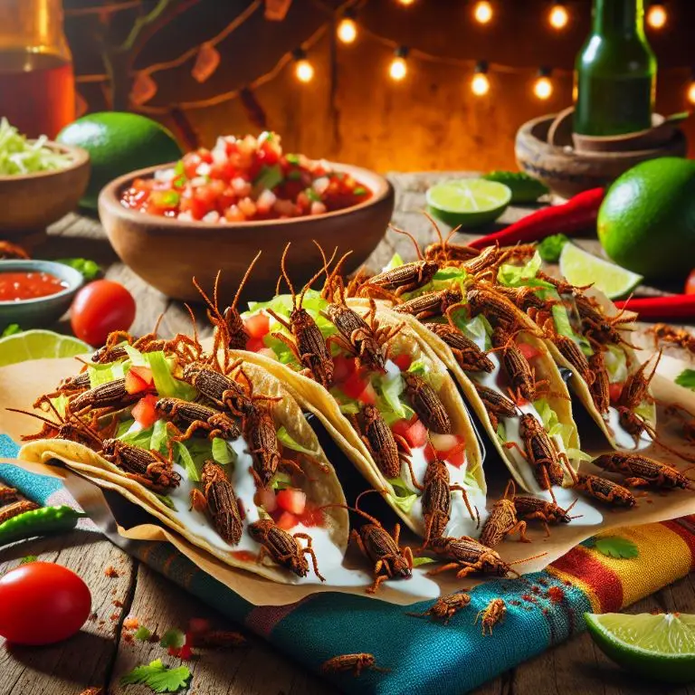Crispy Beetle Wing Tacos