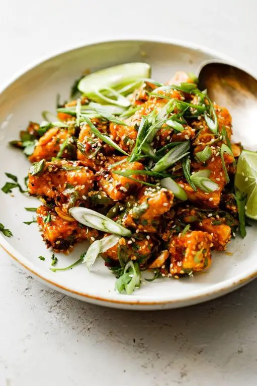 Crispy Chili Crisp Tofu Stir-Fry