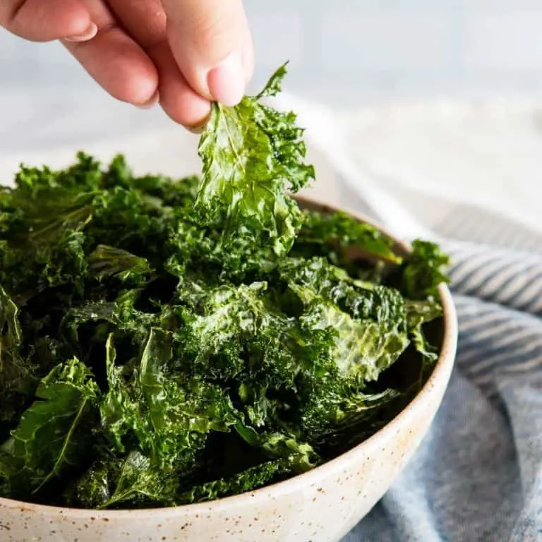 Crispy Kale Chips with Sea Salt