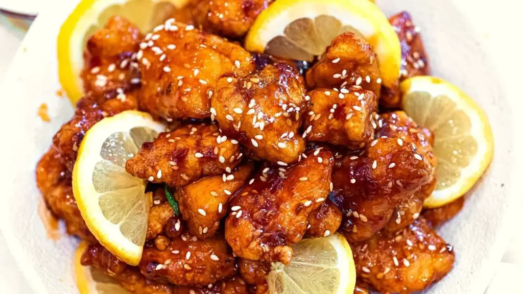 Crispy Lemon Chicken with Orange Zest