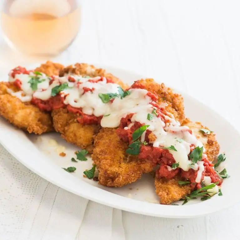 Crispy Panko Chicken Parmesan