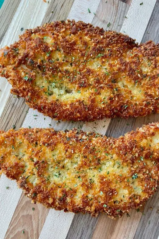 Crispy Parmesan Chicken Cutlets