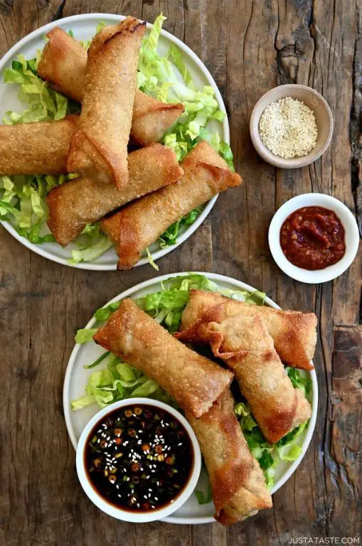 Crispy Pork Egg Rolls