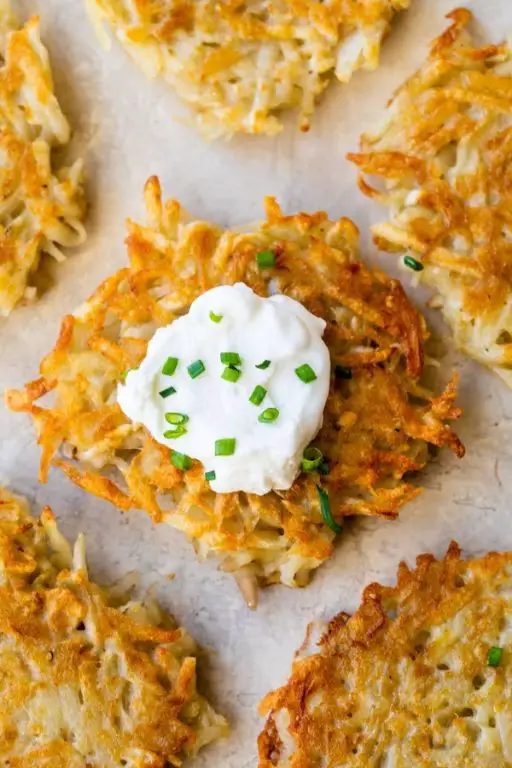 Crispy Shredded Potato Pancakes