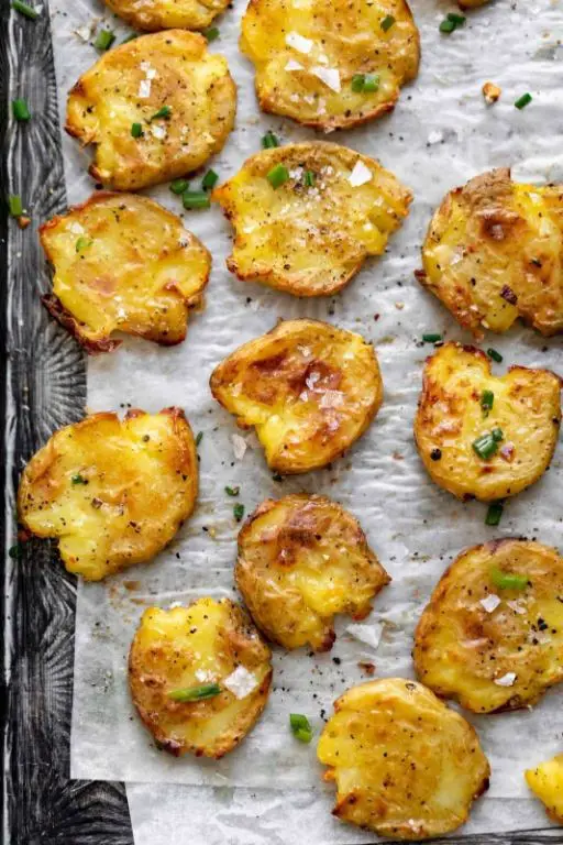 Crispy Smashed Baby Potatoes Air Fryer Method