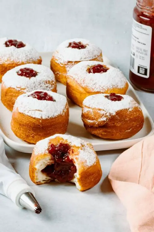 Crispy Vegan Sufganiyot (Jelly Donuts)