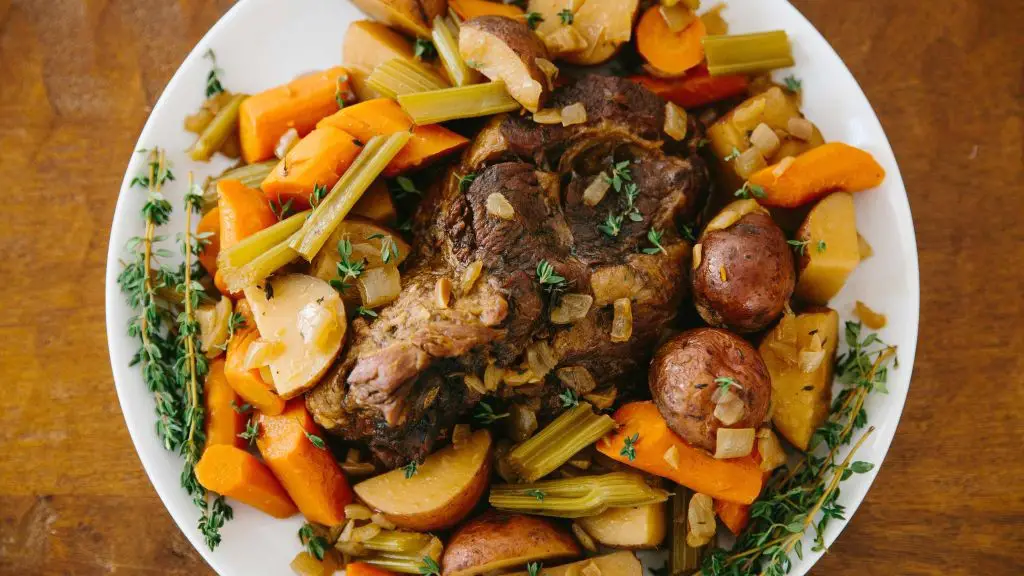 Crock Pot Beef Roast with Root Vegetables
