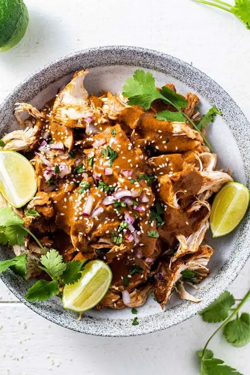 Crock Pot Chicken Mole