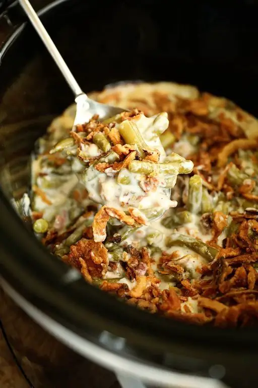 Crock Pot Green Bean Casserole