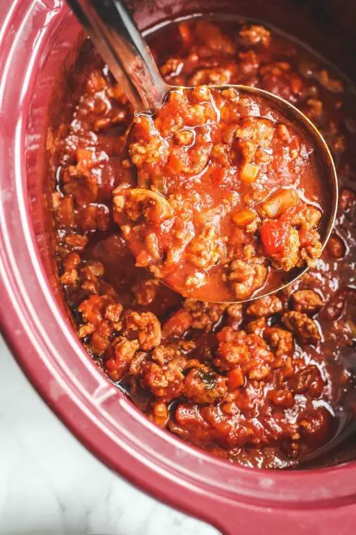 Crock Pot Lentil and Turkey Bolognese
