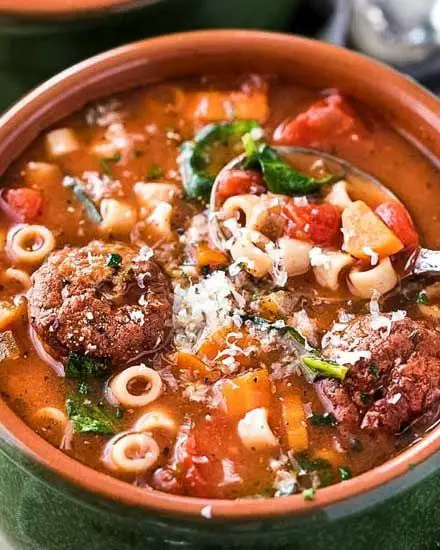 Crock Pot Meatball Soup