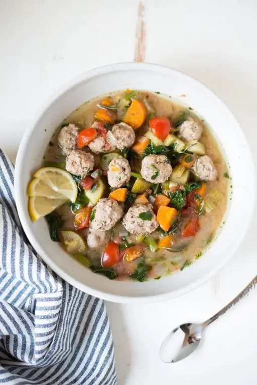 Crock Pot Turkey Meatball Soup