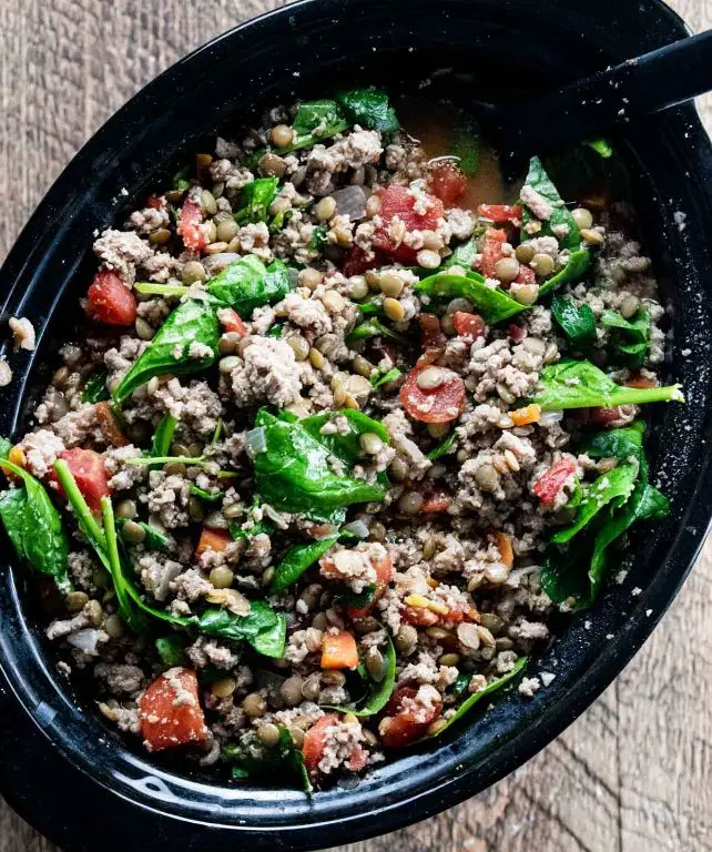 Crock Pot Turkey and Lentil Soup