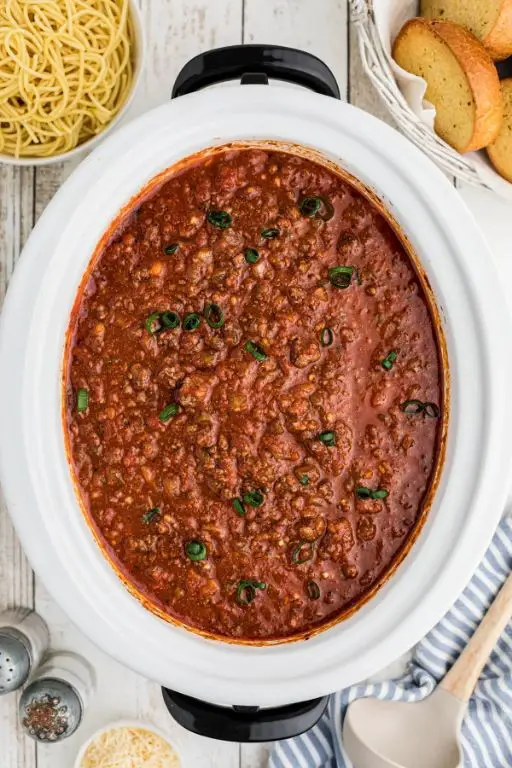 Crock Pot Venison Spaghetti Sauce