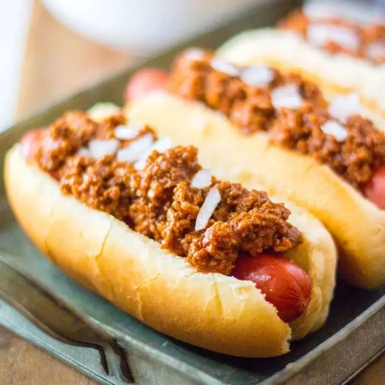 Crockpot Hot Dogs with Spicy Mustard