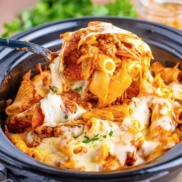 Crockpot Pizza Pasta