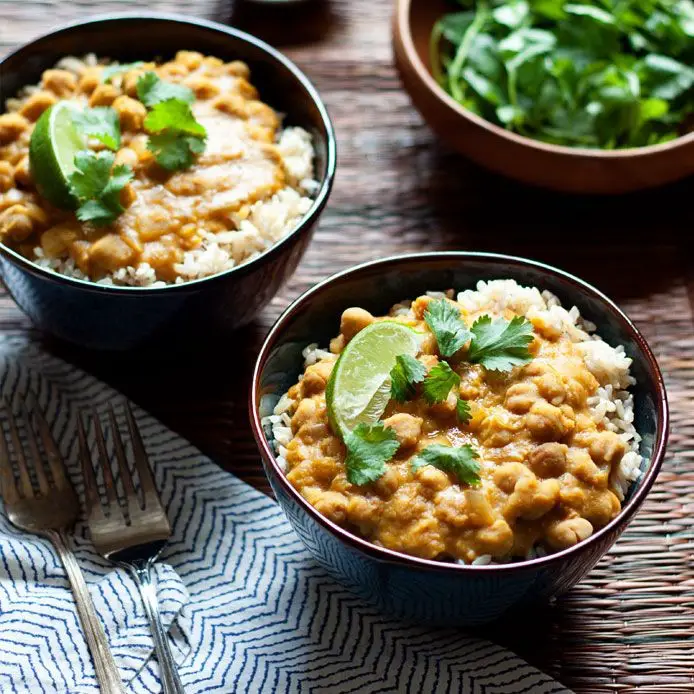 Crockpot Pumpkin and Lentil Curry