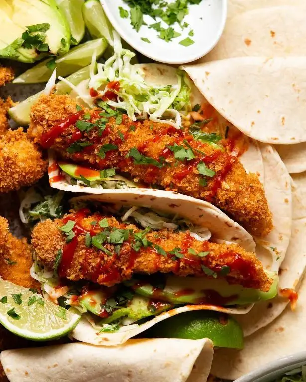 Crunchy Panko-Crusted Chicken Taquitos