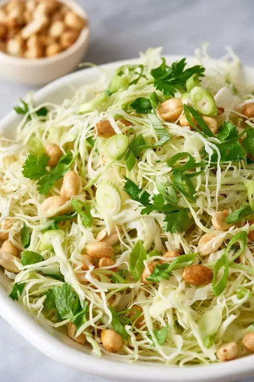 Crunchy Peanut Coleslaw