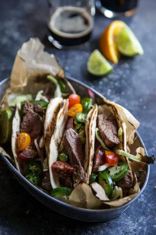 Cuban-Style Beef Tacos with Citrus Marinade