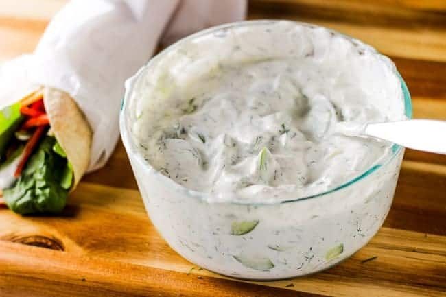 Cucumber Dill Yogurt Dip