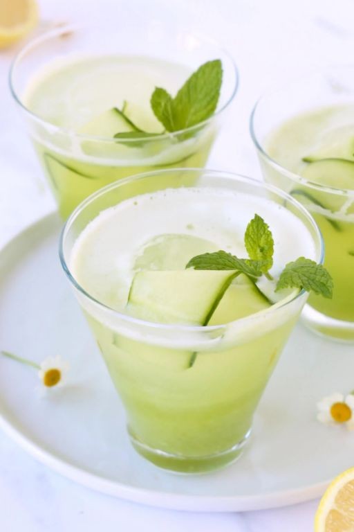 Cucumber Gin Fizz