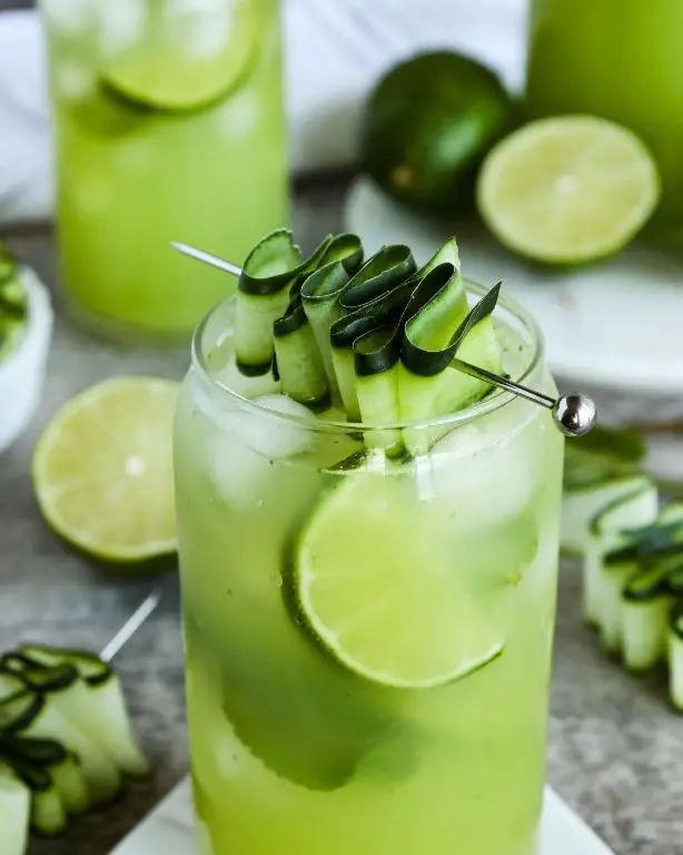 Cucumber Mint Lime Punch