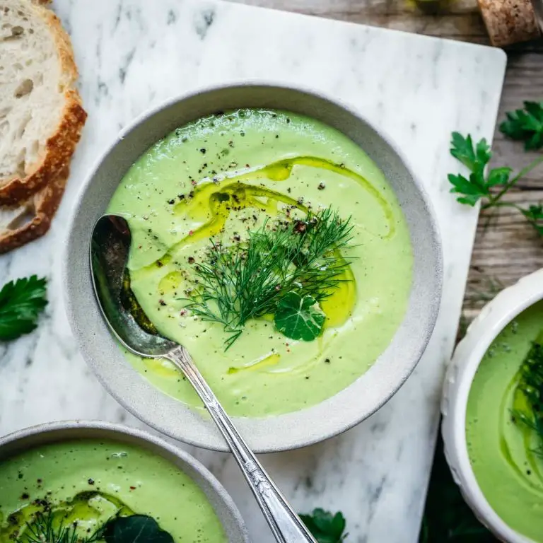 Cucumber and Avocado Gazpacho