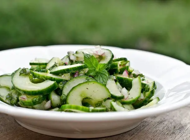 Cucumber and Mint Refreshing Salad