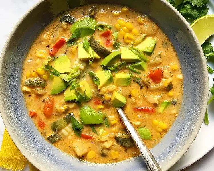 Cucuzza and Corn Chowder