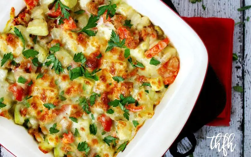 Cucuzza and Sausage Casserole