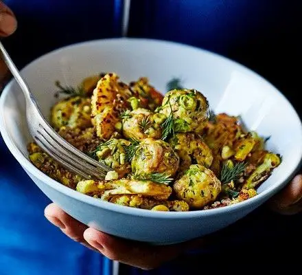 Curried Cauliflower Vegetarian Meatballs