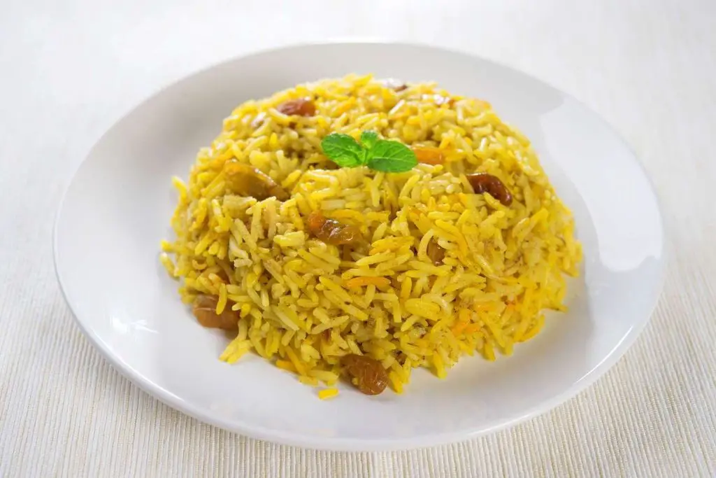 Curried Rice and Raisin Stuffing
