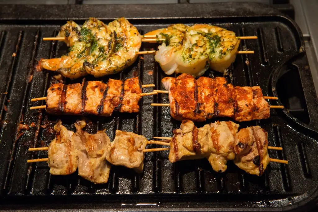 Curry Coconut Chicken Kabobs