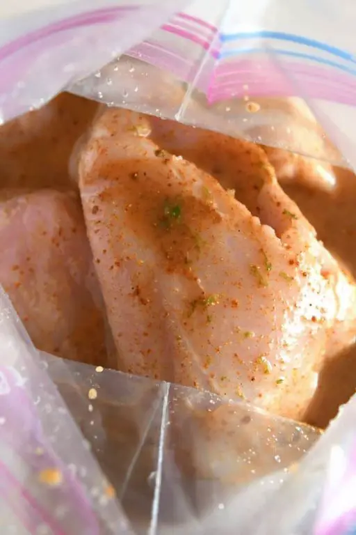 Curry Coconut Chicken Ziplock Steamer Bag