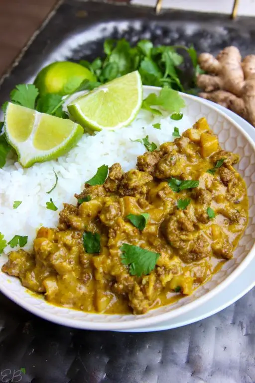 Curry Coconut Hamburger Helper
