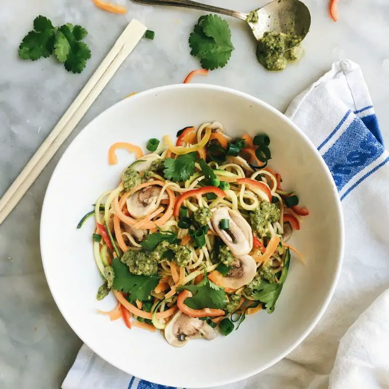 Curry Coconut Noodle Salad with Roasted Vegetables